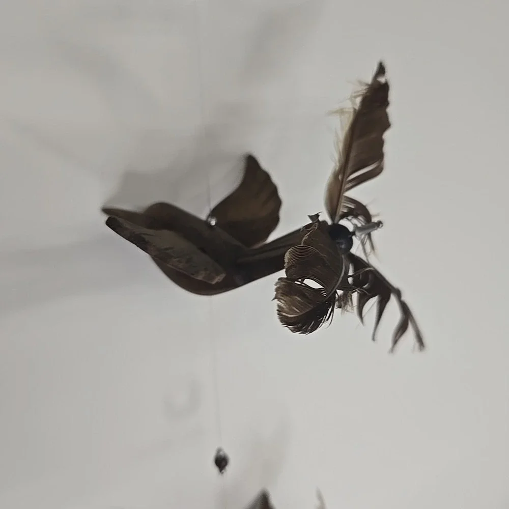 Moose Mountain Trading‎ Co Hummingbird Whirly Bird Hanging Decor